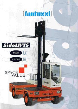 Дизельні бокові завантажувачі Fantuzzi SF 40 U