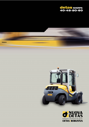 Автонавантажувач дизельний Nuova Detas Sherpa 60