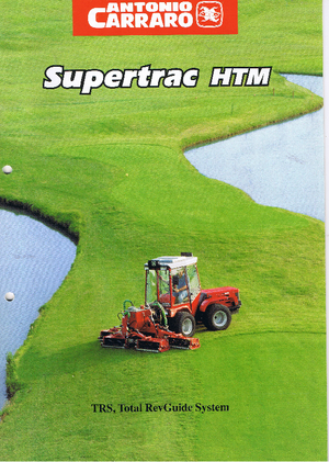 Муніципальний багатофункціональний транспортний засіб Дизель Carraro Supertrac 5400 HTM