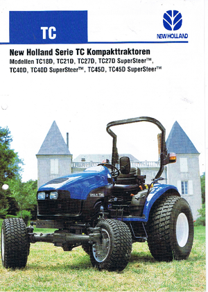 Муніципальний багатофункціональний транспортний засіб Дизель New Holland TC 27 D