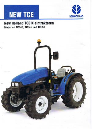 Муніципальний багатофункціональний транспортний засіб Дизель New Holland TCE 50