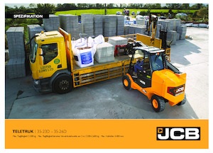 Телескопічні навантажувачі JCB TLT35-23D 