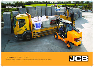 Телескопічні навантажувачі JCB TLT35-26D 