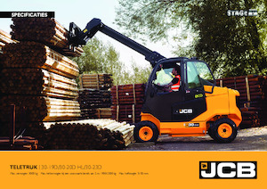 Телескопічні навантажувачі JCB TLT35-23D 