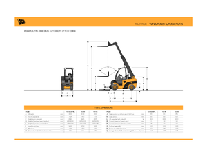 Телескопічні навантажувачі JCB TLT25D