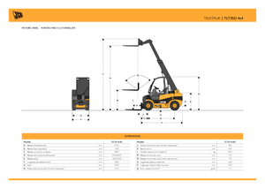 Телескопічні навантажувачі JCB TLT35D
