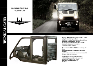 Муніципальний багатофункціональний транспортний засіб Дизель Bremach Trex 35.3/4