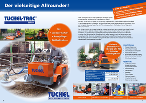 Муніципальний багатофункціональний транспортний засіб Дизель Tuchel Trio