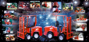 Муніципальний багатофункціональний транспортний засіб Дизель Grünig Uni Truck 4 W 905