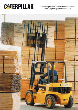 Автонавантажувач дизельний Caterpillar VC 60 E