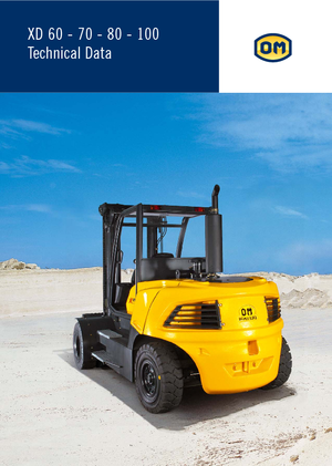 Автонавантажувач дизельний OM XD 80