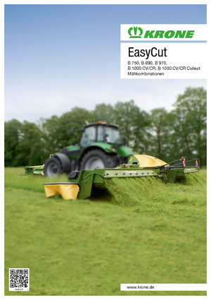 Комбінований диск косарки з кондиціонером Krone EasyCut B 1000 CV 
