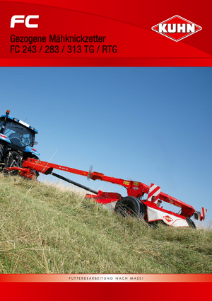 Причіпний косильний диск з кондиціонуванням Kuhn FC 313 RTG