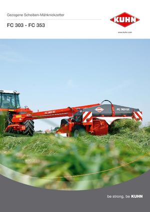 Причіпний косильний диск з кондиціонуванням Kuhn FC 303 GL