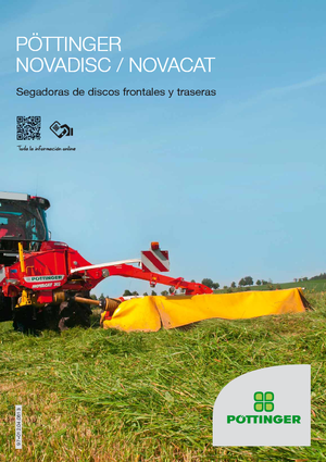 Передній косильний диск з кондиціонером Pöttinger NovaCat 351 Alpha Motion ED