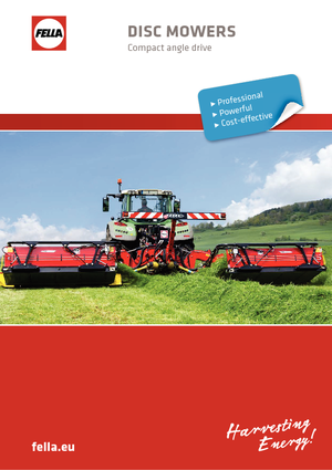 Задньо-привідний косильний диск із кондиціонуванням Fella SM 320 KC