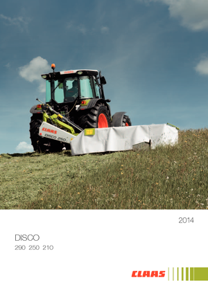 Задньо-привідний косильний диск без кондиціонування Claas Disco 210