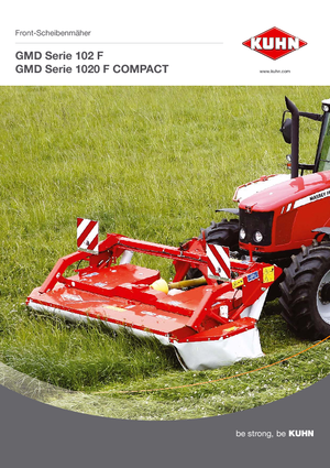 Передньо-привідний косильний диск з кондиціонуванням Kuhn GMD 702 F