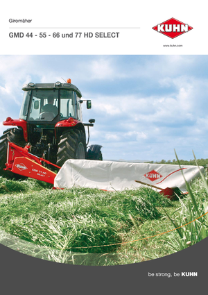Задньо-привідний косильний диск без кондиціонування Kuhn GMD 55 Select