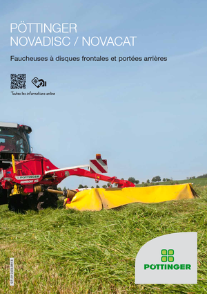 Задньо-привідний косильний диск без кондиціонування Pöttinger NovaCat 402