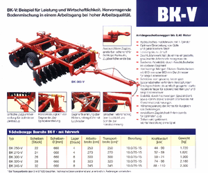 Дисково-цинкова борона Brix BK 320 V