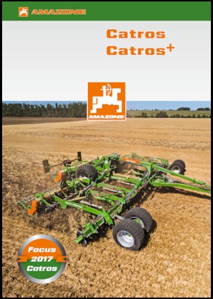 Дисково-цинкова борона Amazone Catros+ 5002-2TS