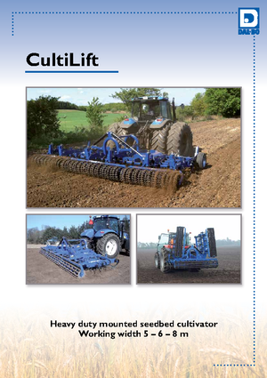 Дисково-цинкова борона DAL-BO CultiLift 500