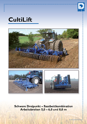 Дисково-цинкова борона DAL-BO CultiLift 800