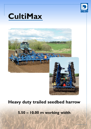 Дисково-цинкова борона DAL-BO CultiMax 550