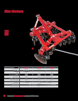 Дисково-цинкова борона Massey Ferguson DHS48