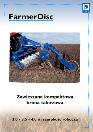 Дисково-цинкова борона DAL-BO FarmerDisc 300