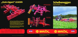 Дисково-цинкова борона Brix Leader 415