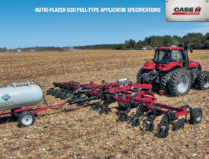розкидач добрив Case IH Nutri-placer 930 14.5