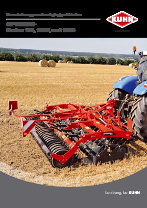 Дисково-цинкова борона Kuhn Optimer 403