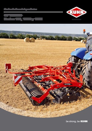 Дисково-цинкова борона Kuhn Optimer 4003