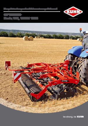 Дисково-цинкова борона Kuhn Optimer 4003