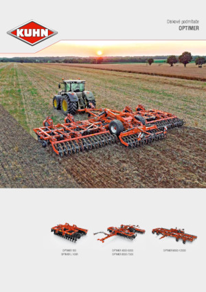 Дисково-цинкова борона Kuhn Optimer L 350