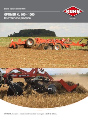 Дисково-цинкова борона Kuhn Optimer XL 400