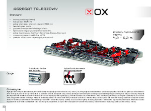 Дисково-цинкова борона Expom® OX 