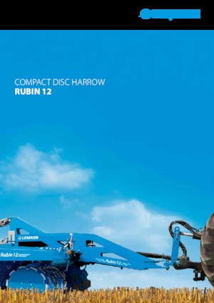 Дисково-цинкова борона Lemken Rubin 12/500 KUA