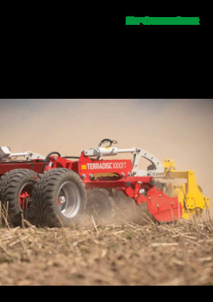 Дисково-цинкова борона Pöttinger Terradisc 8001 T