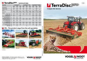 Дисково-цинкова борона Vogel & Noot TerraDisc 500 Hydro