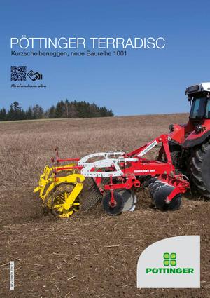 Дисково-цинкова борона Pöttinger Terradisc 3001