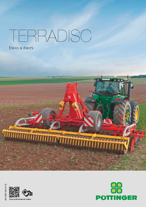 Дисково-цинкова борона Pöttinger Terradisc  5001 T