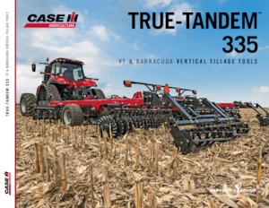 Дисково-цинкова борона Case IH True-Tandem 335 VT 42