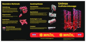 Дисково-цинкова борона Brix Unimax 500 H
