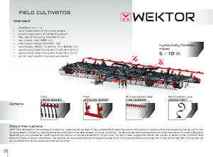 Дисково-цинкова борона Expom® Wektor