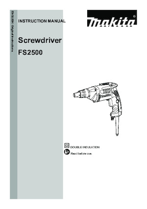Дрилі та шуруповерти Makita FS2500