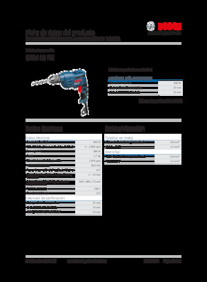 Дрилі та шуруповерти Bosch GBM 10 RE