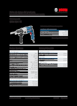 Дрилі та шуруповерти Bosch GBM 13-2 RE